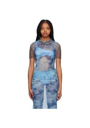 ELLISS Blue Graphic T-Shirt