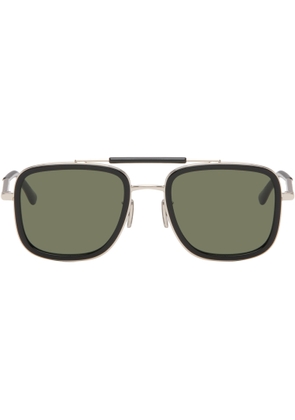 Givenchy Silver & Black Day Sunglasses