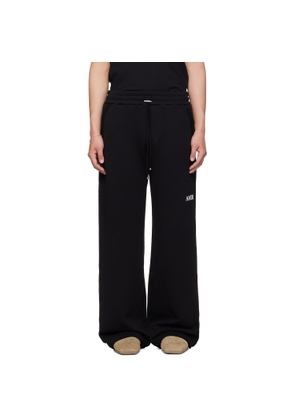 AMIRI Black 'AMIRI' Core Logo Sweatpants
