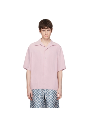 AMIRI Pink 'Amiri' Camp Shirt