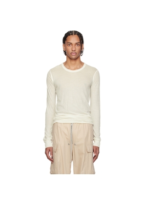 Rick Owens Off-White Temple Basic LS T-shirt
