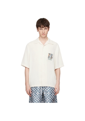 AMIRI Off-White Sparrow Pocket Camp Shirt