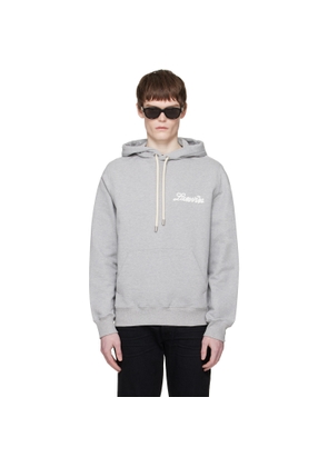 Lanvin Gray 'Lanvin Ribbon' Hoodie