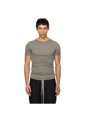 Rick Owens Gray Temple Double T-shirt