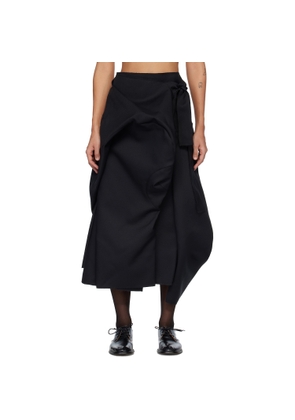 Comme des Garçons Black Long Maxi Skirt
