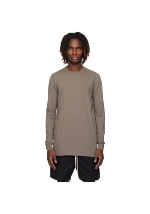 Rick Owens Gray Temple Level LS T-shirt