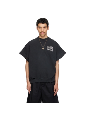 WILLY CHAVARRIA Black 'Hardcore' Muscle T-shirt