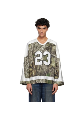 Nike Jordan Green Brooklyn Realtree Hockey Jersey