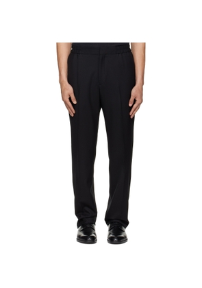 Paul Smith Black 'A Suit To Travel In' Elasticated-Waist Trousers