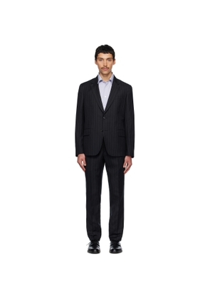 Paul Smith Black Tailored Two-Button Suit