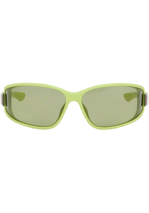 Gucci Green Lettering Mountain Pack Sunglasses