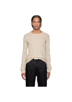 Rick Owens Off-White Temple Basic LS T-shirt