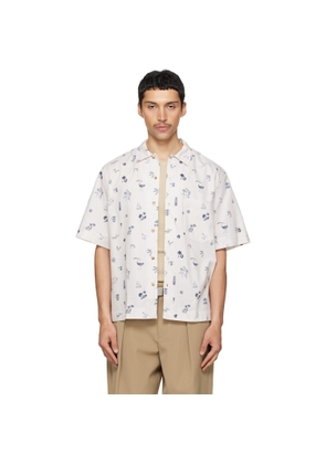 Paul Smith Off-White S/S Casual Fit Shirt