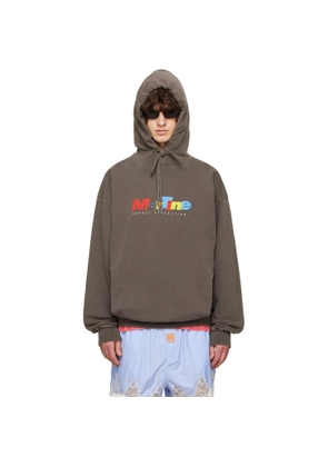 Martine Rose Brown Classic Hoodie