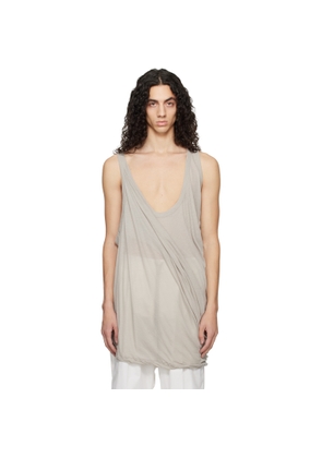 Rick Owens Off-White Temple Pony Tank Top