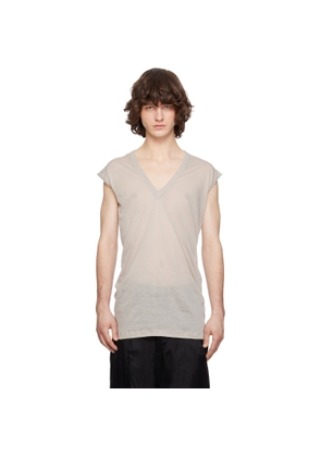 Rick Owens Off-White Temple Deep V SL T-shirt