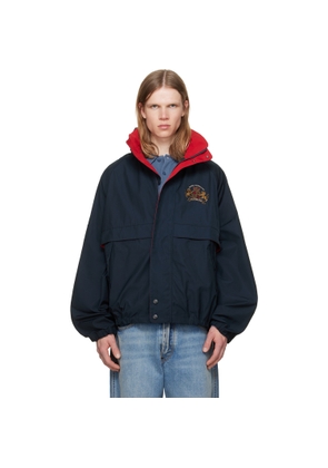 Martine Rose Navy 'Expect Perfection' Anorak Jacket