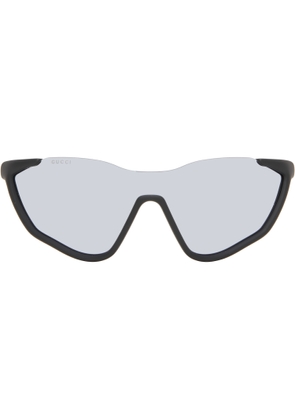 Gucci Black Shield Sunglasses