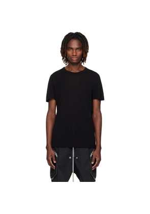 Rick Owens Black Temple Short Level T-shirt