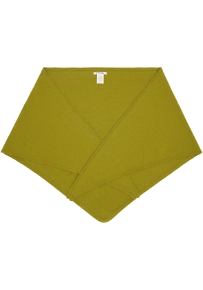 Cordera Green Merino Wool Bandana Scarf