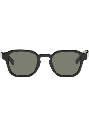 Gucci Black Institutional Logo Sunglasses