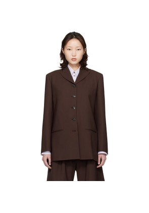 Cordera Brown Tailored Blazer