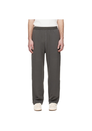 Lady White Co. Gray Woven WB Sweatpants