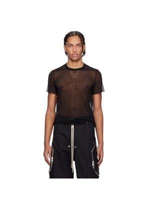 Rick Owens Black Temple Short Level T-shirt
