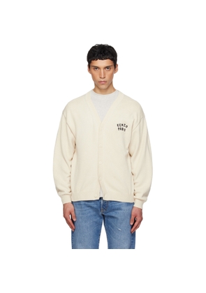 Kenzo Off-White Kenzo Paris 'KENZO Boke Heart' Cardigan