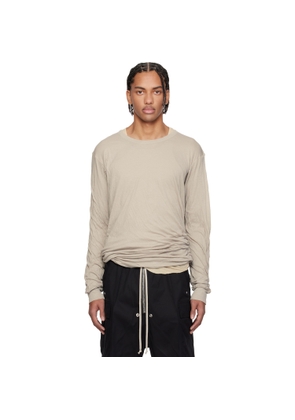 Rick Owens Off-White Temple Jumbo Double LS T-shirt
