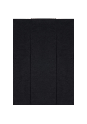 Julius Black Layered Hoop Stole Scarf