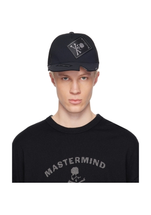MASTERMIND WORLD Black MW Tagged Cap