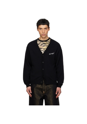 Kenzo Black Kenzo Paris 'KENZO Wild Tiger' Cardigan