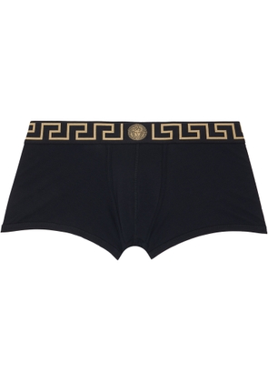Versace Black Cotton-Jersey Boxer Briefs
