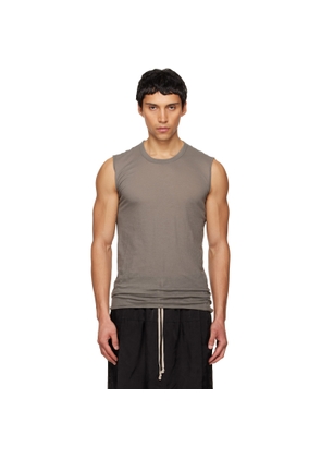 Rick Owens Gray Temple Basic SL Tank Top