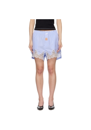 Martine Rose Blue 'French Knickers' Shorts
