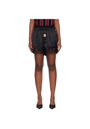 Martine Rose Black French Knickers Shorts