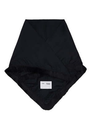 Toga Pulla Black Fringe Scarf