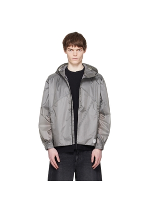 RE;CODE Gray Line Detailed Wind Jacket