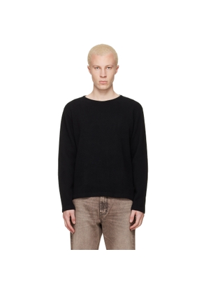 Lady White Co. Black Ring Sweater