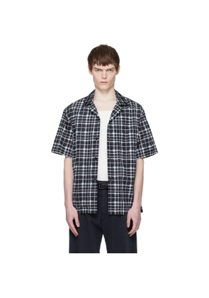 Lanvin Black Checked Shirt