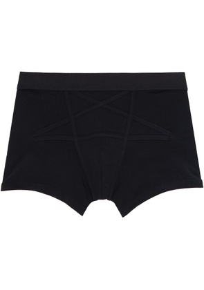 Rick Owens Black Temple Penta Boxer Briefs