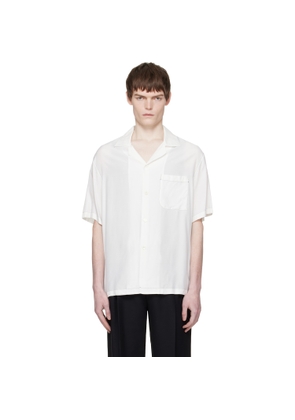 Lanvin White 'Mother and Daughter' Print Shirt
