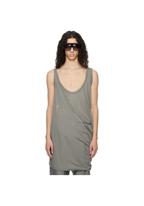Rick Owens Gray Temple Pony Tank Top