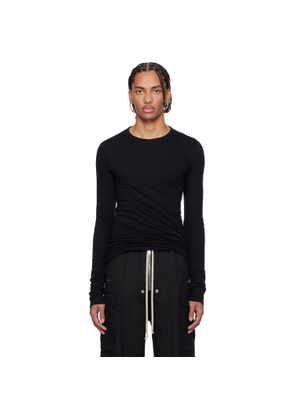 Rick Owens Black Temple Double LS T-shirt