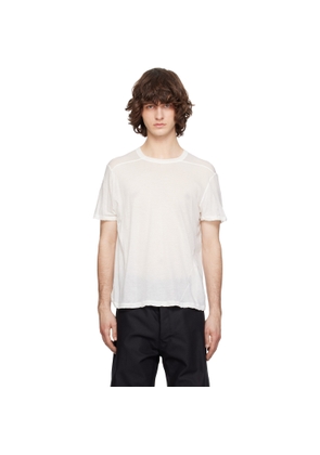 Rick Owens Off-White Temple Short Level T-shirt