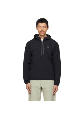 Arc'teryx Black Ossa 1/2 Zip Hoodie