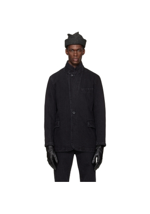 SIRE Black Washed Denim Jacket