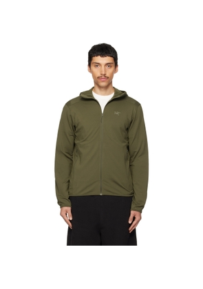 Arc'teryx Green Kyanite Lightweight Hoodie