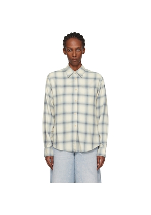 OUR LEGACY Off-White & Gray Forever Shirt